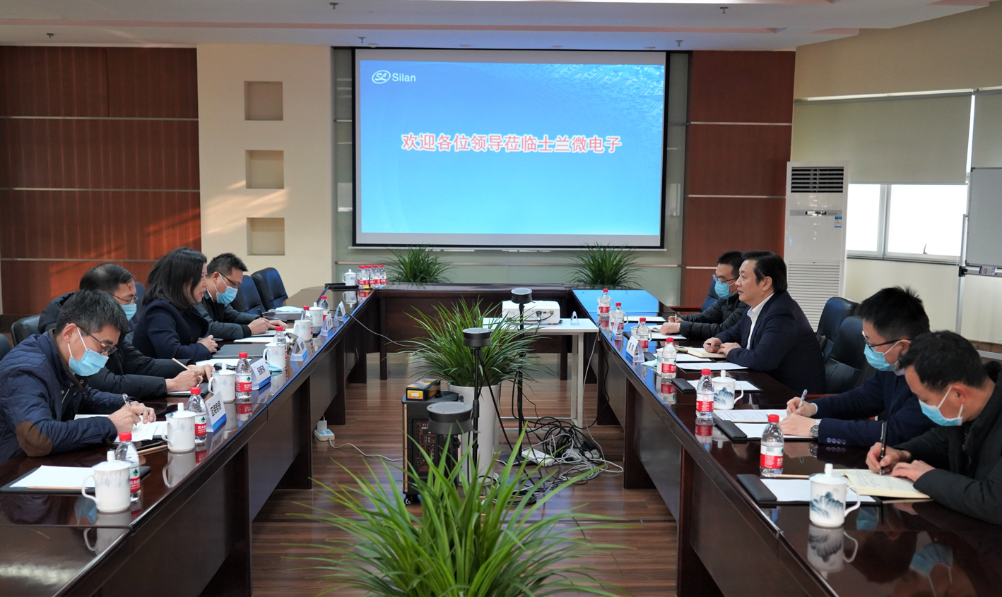 助企开门红！杭州市副市长胡伟一行走访新宝gg官网微电子